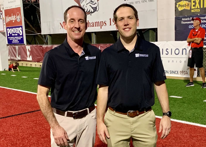 Dr. Brad Walter and Dr. Cory Messerschmidt